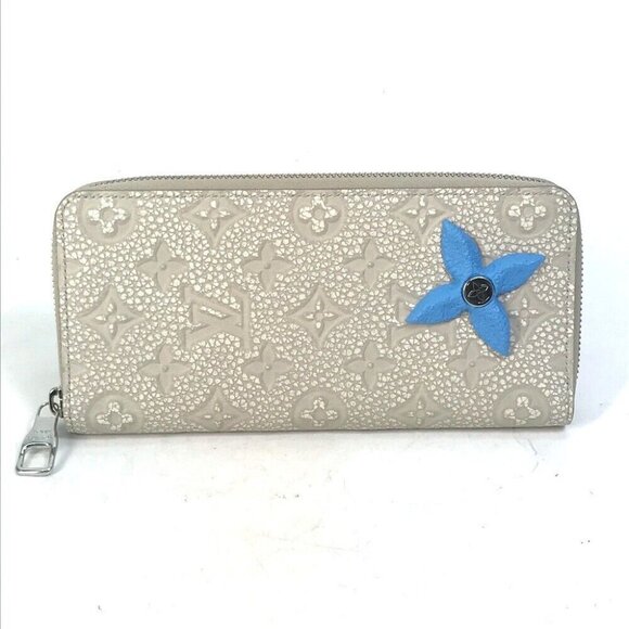 LOUIS VUITTON M81573 Taurillon Clemence - Climbing Zippy Wallet-Vertical Wallet - Picture 1 of 12